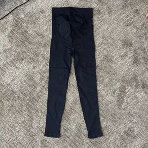 BLANQI Maternity Leggings, Extra Belly Support, Like New, Size Small, Navy Blue